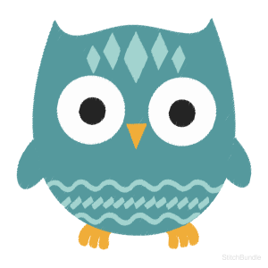 Woodland Owl Machine Embroidery Design — design preview